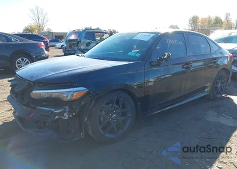 2025 Honda Civic Sport из США, поврежденный, VIN 2HGFE2F55SH538963